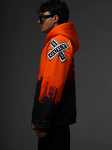 Wounds Within Orange Hoodie