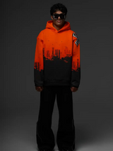Wounds Within Orange Hoodie