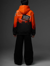 Wounds Within Orange Hoodie