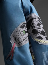 Serpent Script Denim