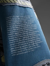 Serpent Script Denim