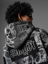 Black Ranbhoomi Hoodie
