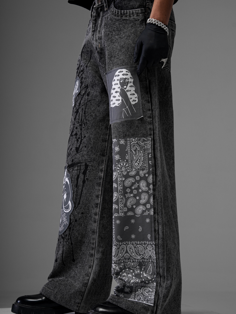 Rebel Graffiti Denim