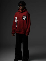 Shadow Of Deceit Brick Red Hoodie