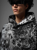 Black Ranbhoomi Hoodie