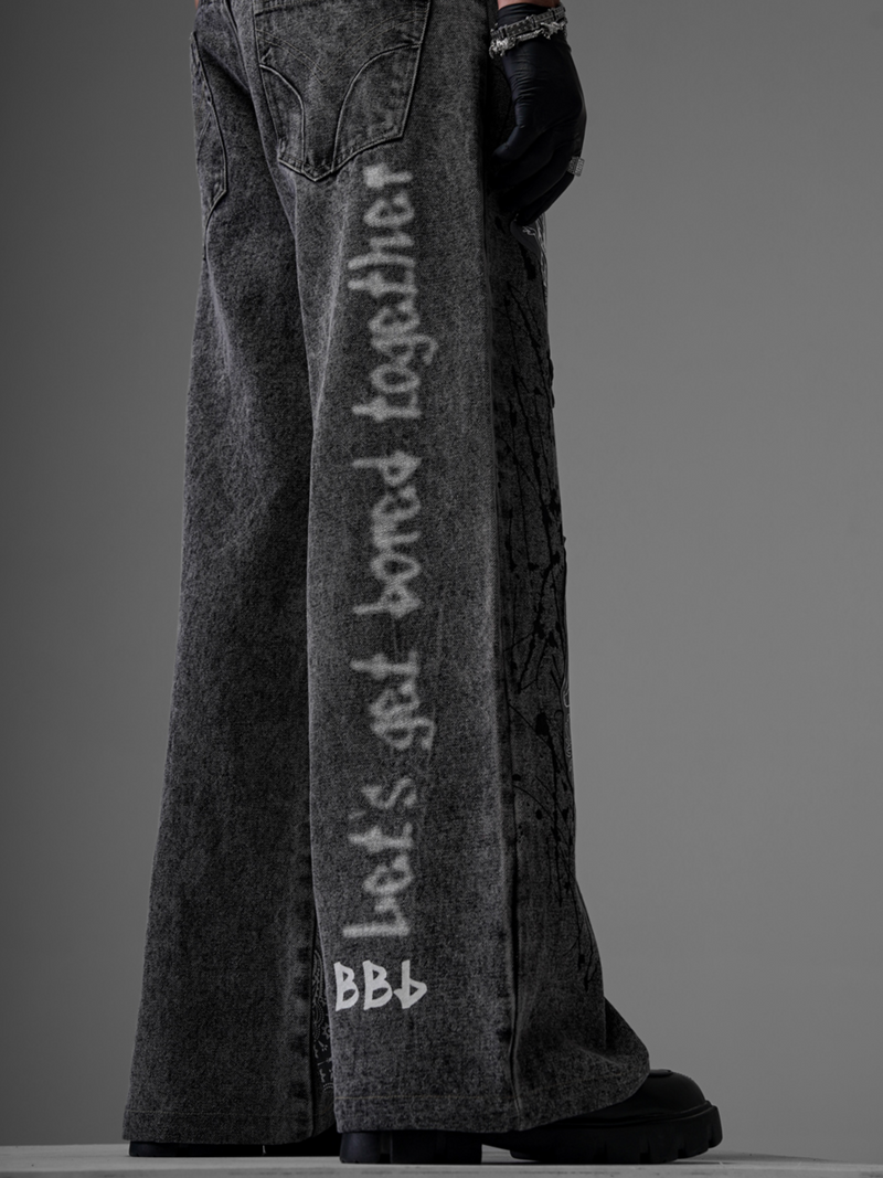 Rebel Graffiti Denim