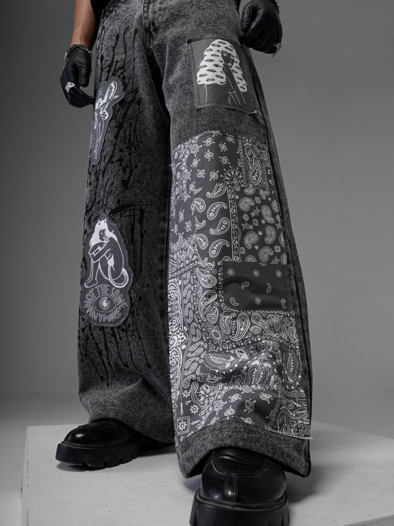 Rebel Graffiti Denim
